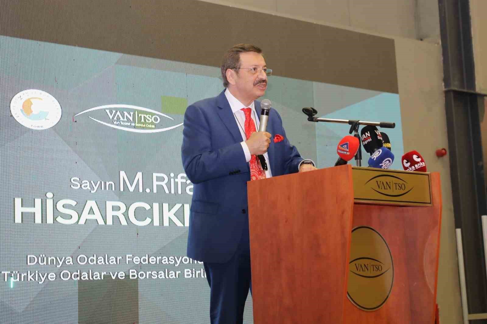 Hisarcıklıoğlu’ndan Van’a övgü dolu sözler