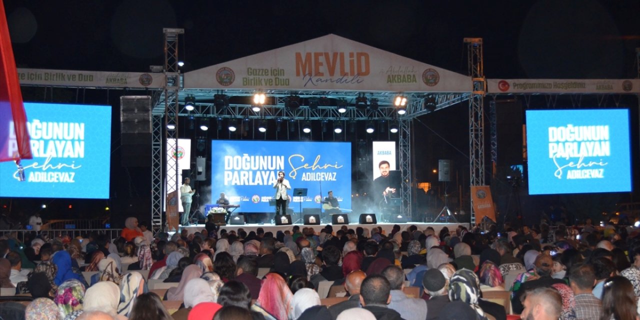 Adilcevaz'da Mevlit Kandili Kutlaması