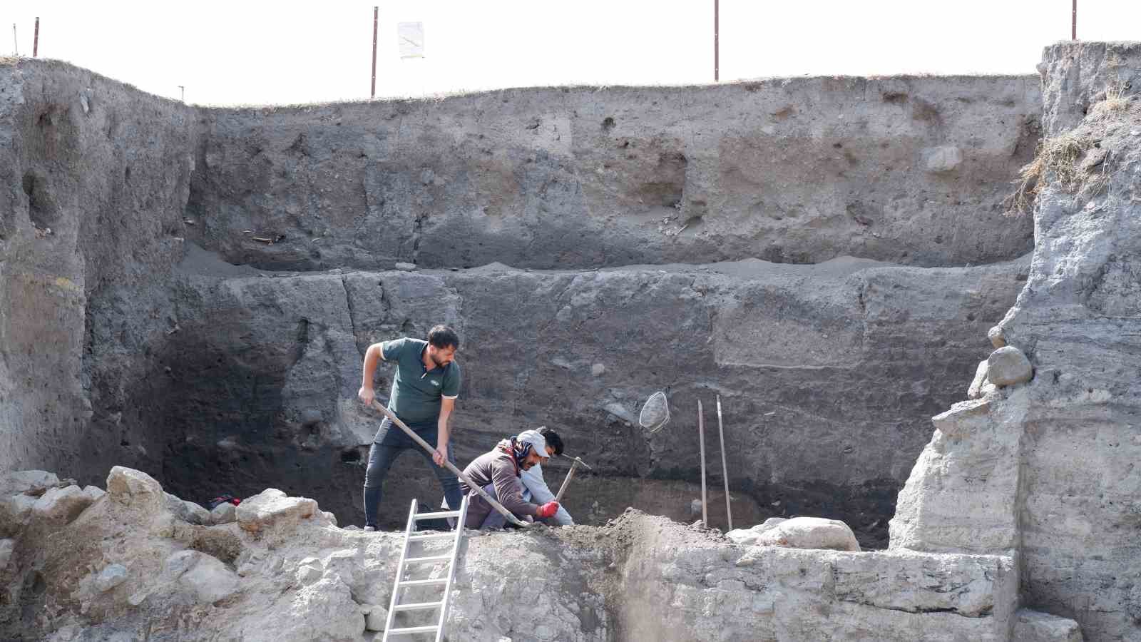 Erzurum’daki kazılarda 6 bin yıl öncesinin tarihine ışık tutuyor