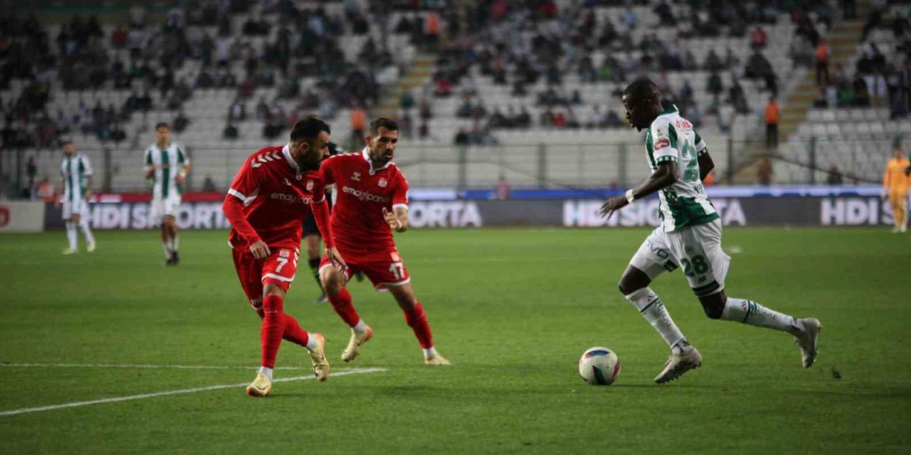 Konyaspor ve Sivasspor berabere kaldı