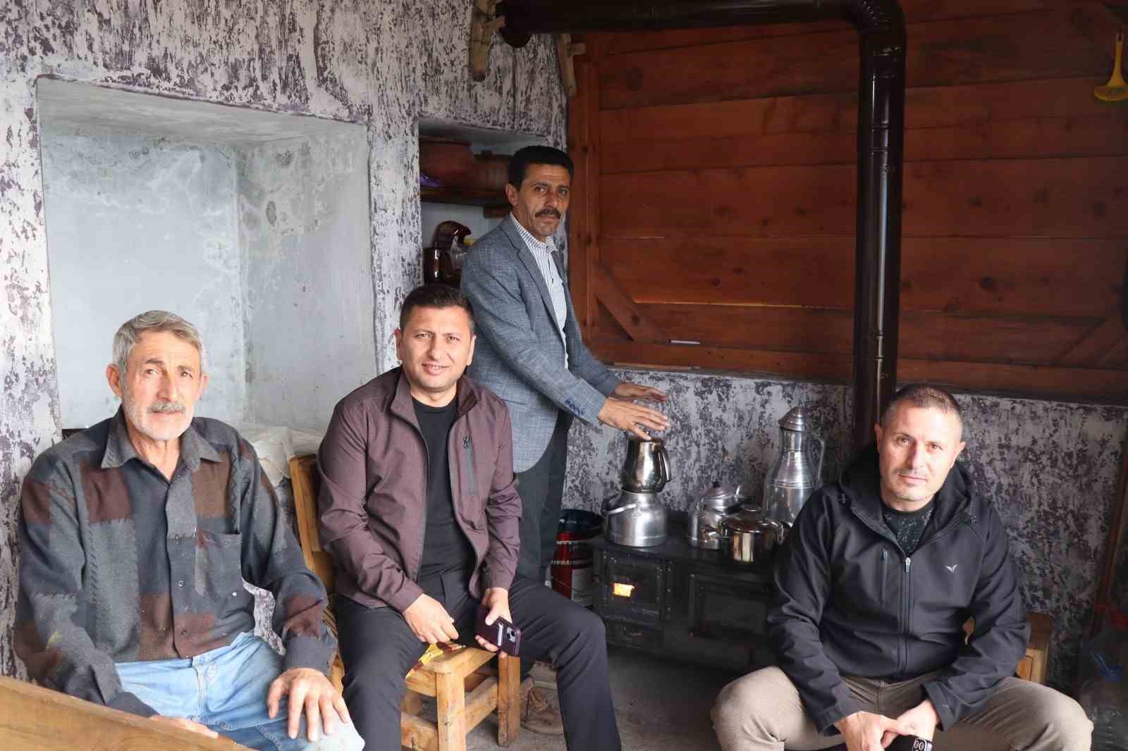 Erzurum’da sobalar kuruldu