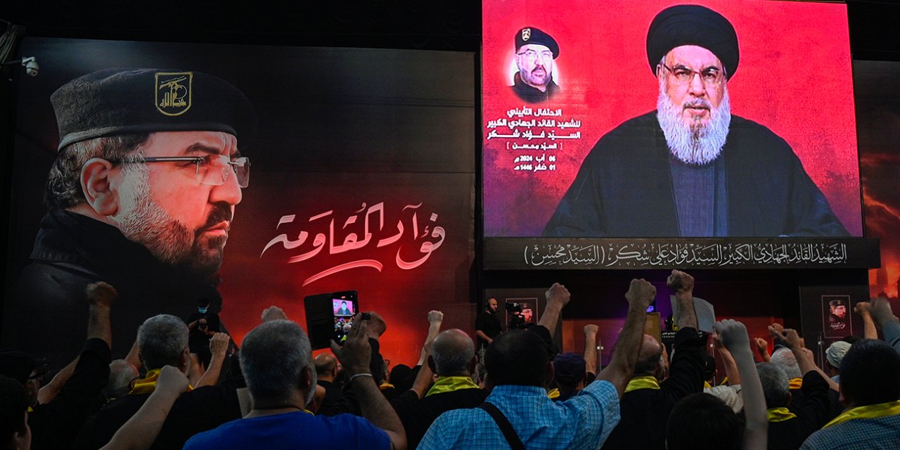 Filistin’de Nasrallah’ın Vefatı Halkı Yasa Boğdu