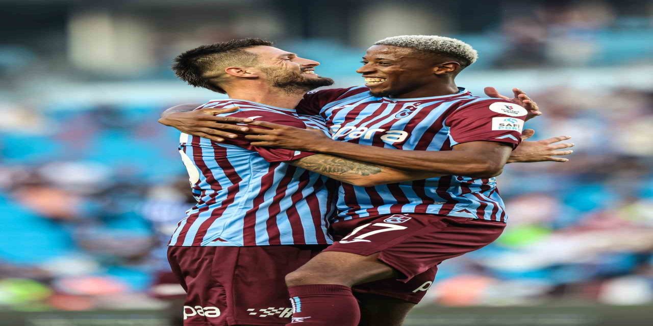 Trabzonspor'da 3 Puan Coşkusu!