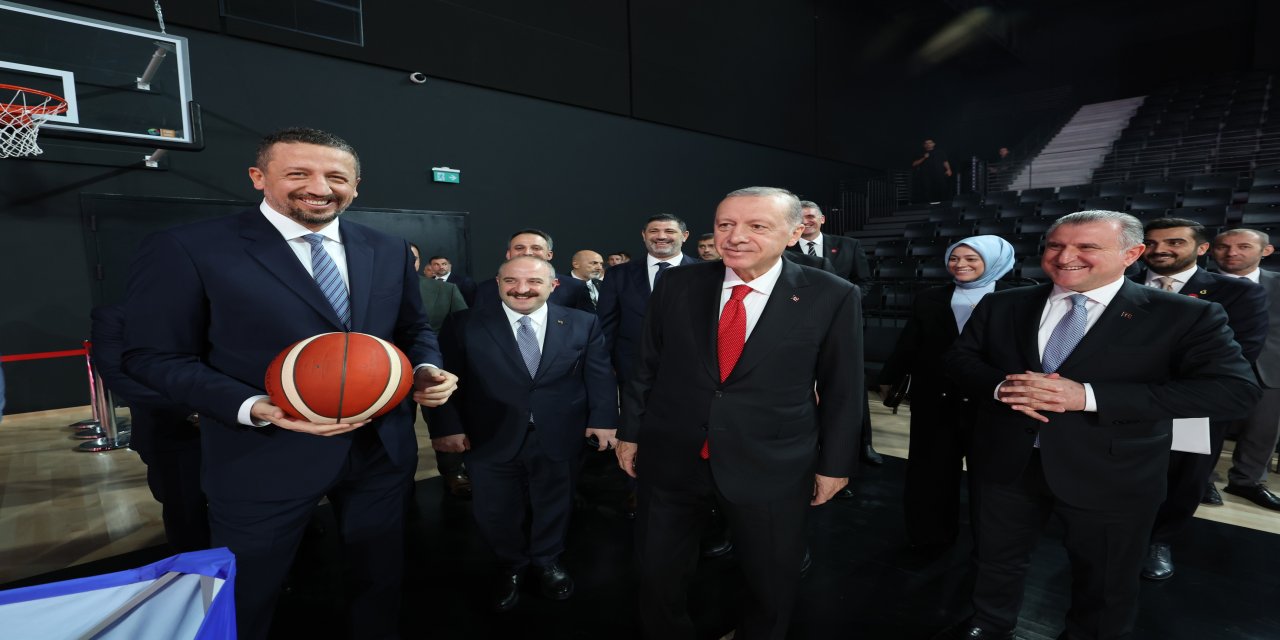 Cumhurbaşkanı Erdoğan Basketbol Gelişim Merkezi'nin Açılışına Katıldı