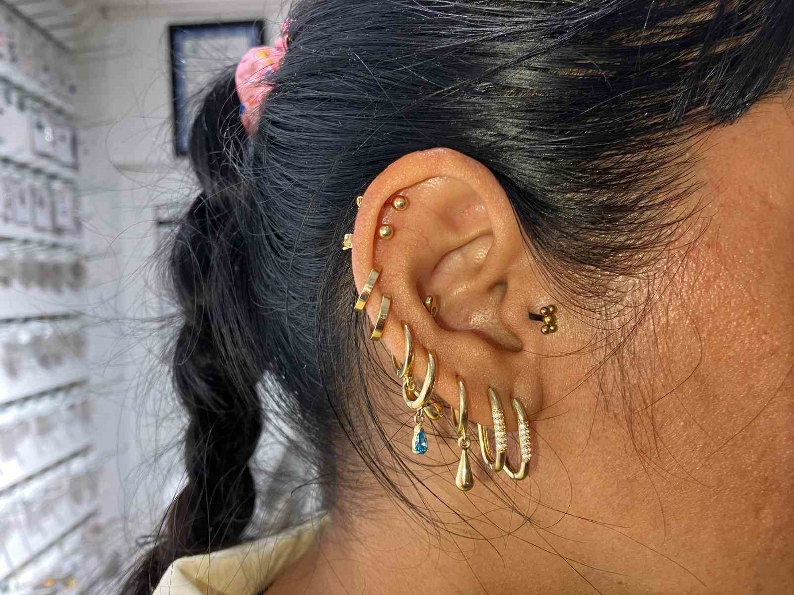 Piercing hevesi kulağınızdan etmesin