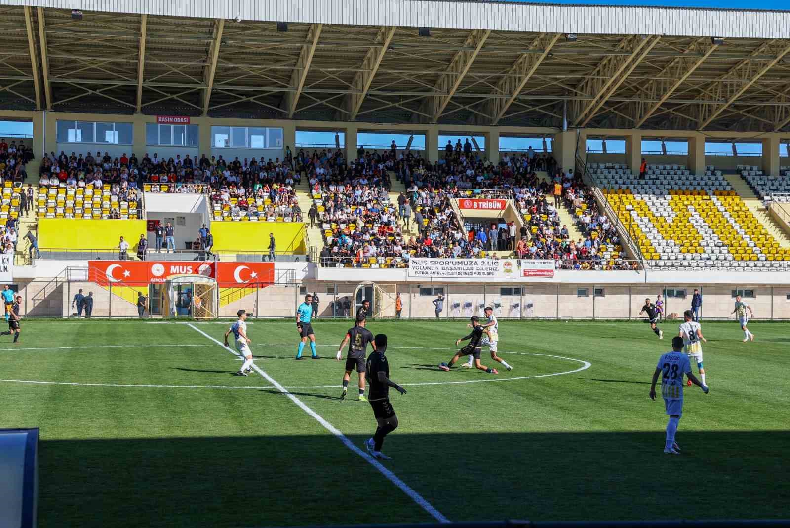 Muş Spor Kulübü, Kırşehir Belediyespor'u mağlup etti