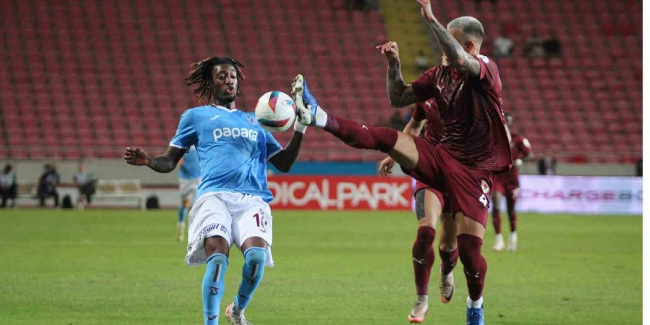 Hatayspor ile Trabzonspor Berabere Kaldı