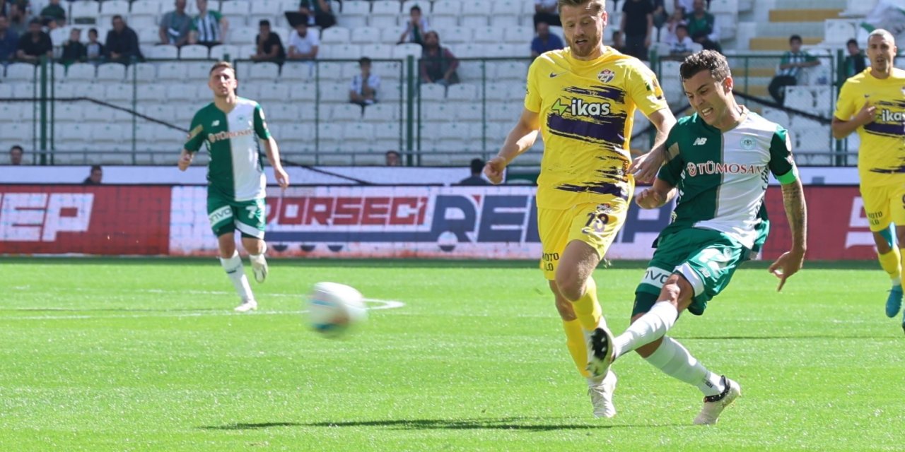 Konyaspor Evinde Galibiyet Sevinci Yaşadı