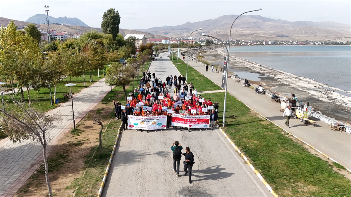 Bitlis'te Dünya Yürüyüş Günü etkinliği düzenlendi