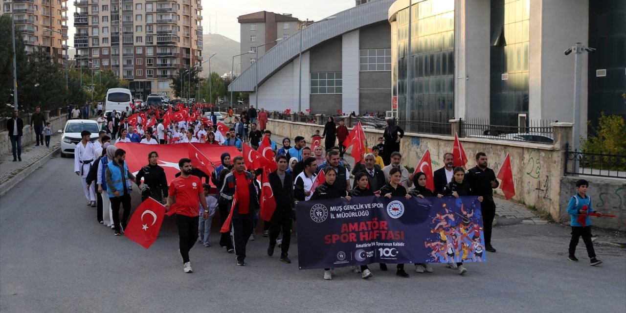 Muş'ta "Amatör Spor Haftası" Coşkuyla Kutlandı