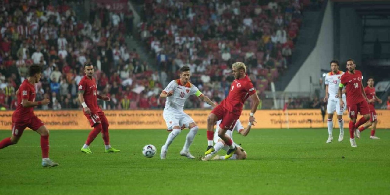 Türkiye Karadağ'ı 1-0 Mağlup Etti