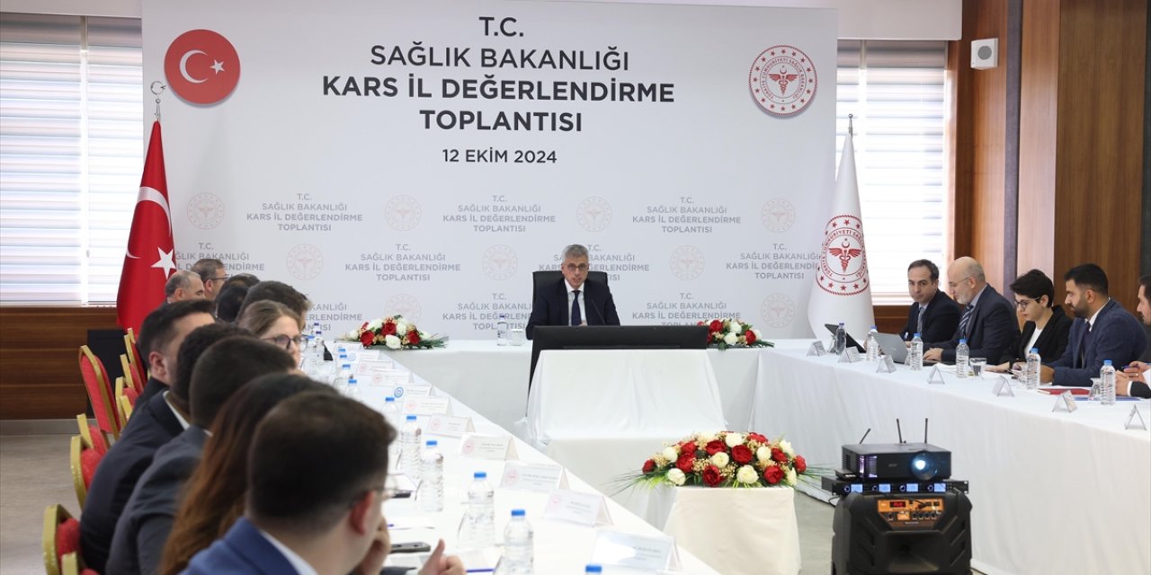 Sağlık Bakanı Kars'ta İl Değerlendirme Toplantısı'na Katıldı