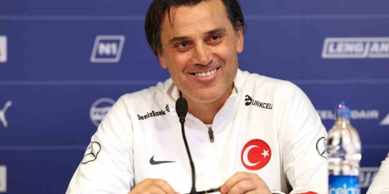 A Milli Futbol Takımı Teknik Direktörü Vincenzo Montella'dan Açıklamalar