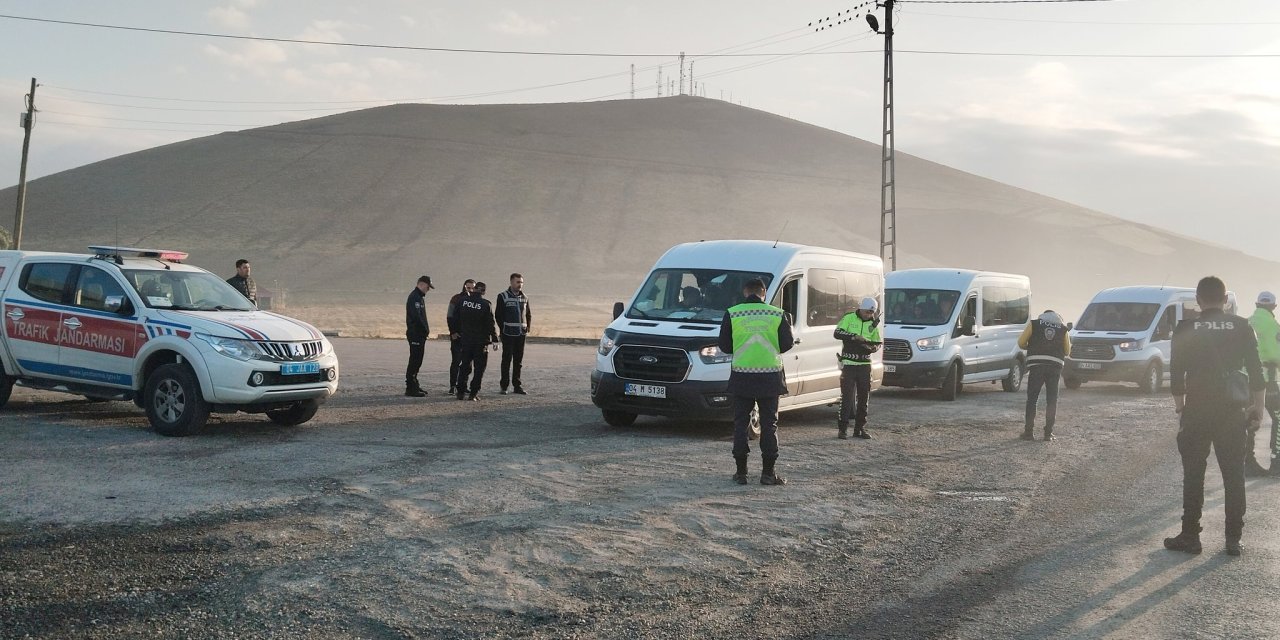 Öğrenci Servisleri Denetlendi