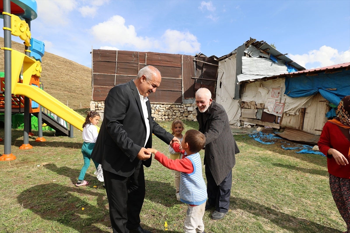 Erzurum'da otizmli çocuğun park hayali gerçekleştirildi