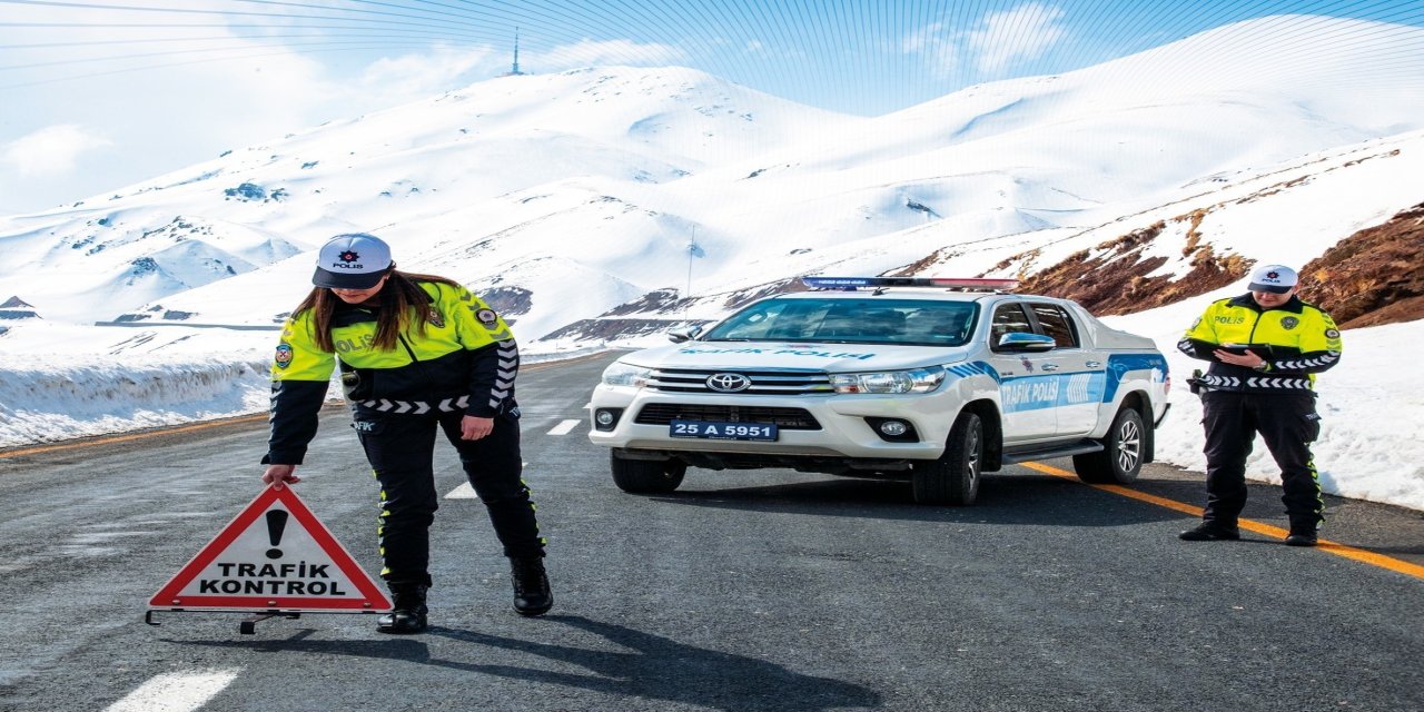 Erzurum'da 2024 Yılının İlk 9 Ayında Bin 869 Kaza Gerçekleşti