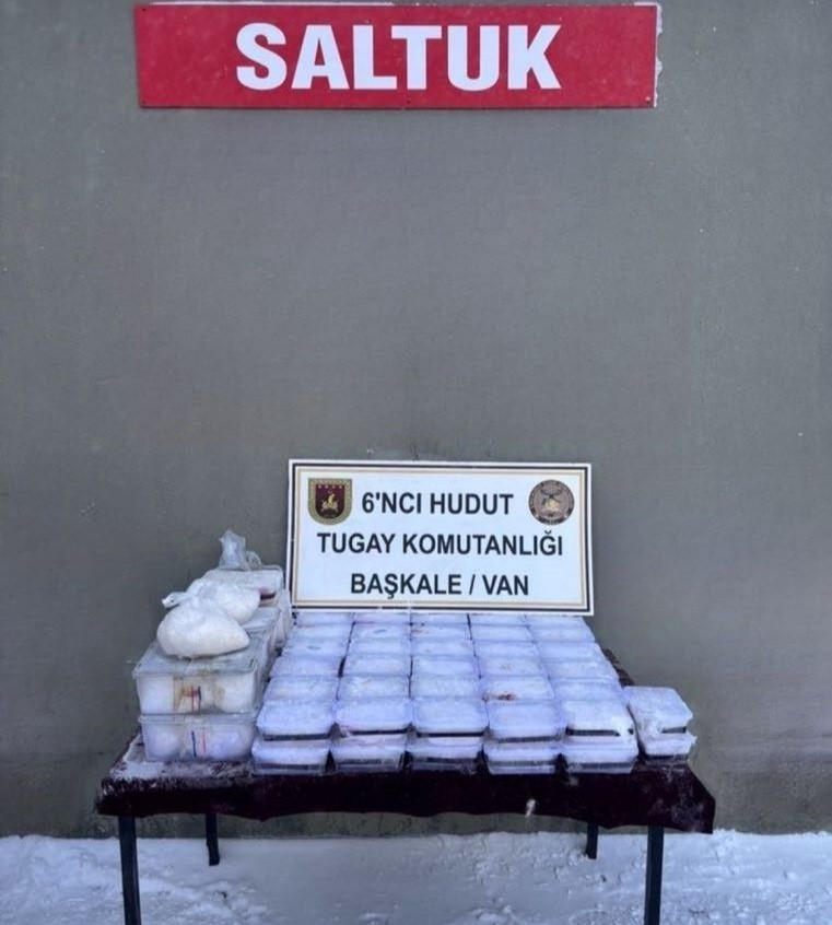 Van hudut hattında 71 kilo uyuşturucu ele geçirildi