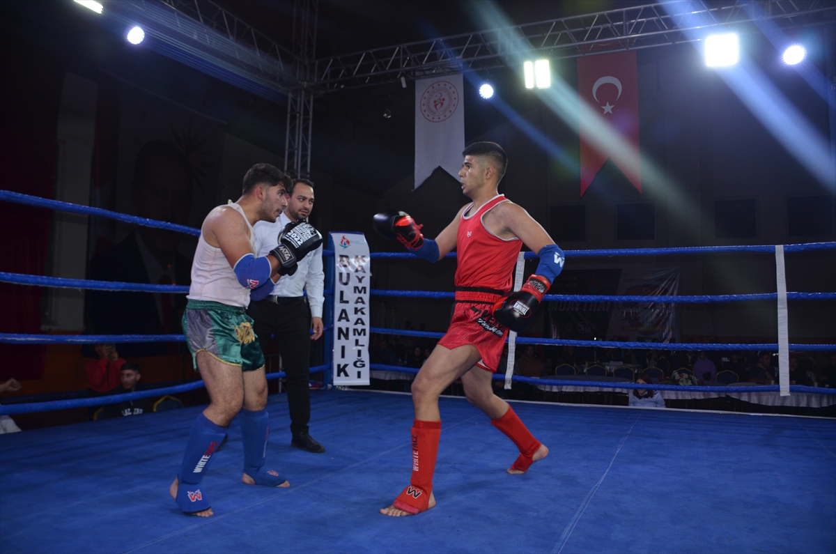 Muş'ta  "Uluslararası Muay Thai Müsabakaları" düzenlendi