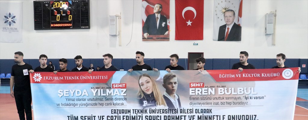 Erzurum'da Eren Bülbül ve Şeyda Yılmaz adına futsal turnuvası