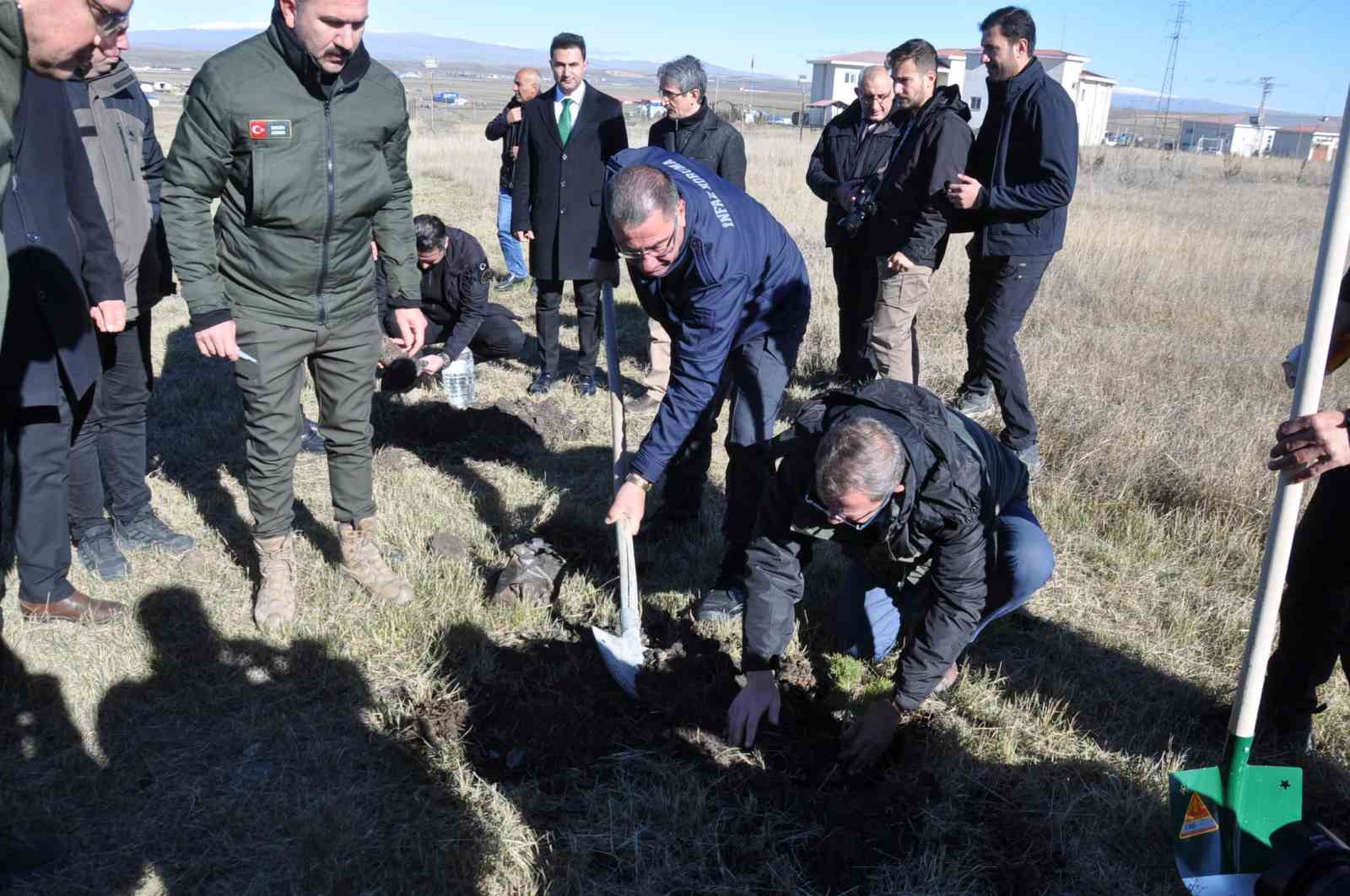 Kars’ta fidan dikim etkinliği