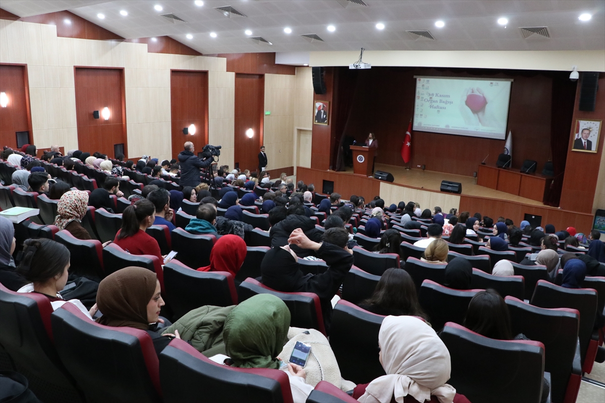 Erzurum'da organ bağışına dikkat çekildi