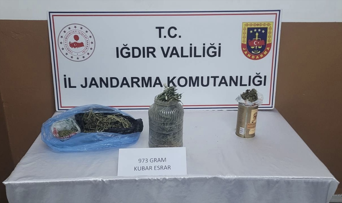 Iğdır'da uyuşturucu ticareti yapan 2 kişi yakalandı