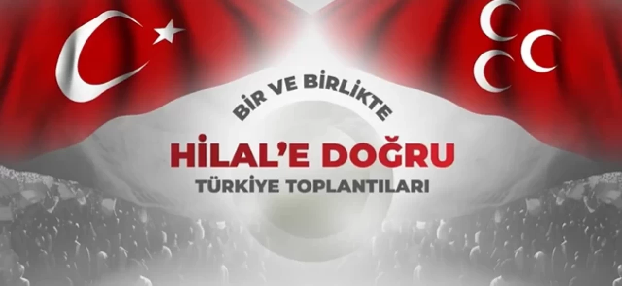 MHP'nin "Bir ve Birlikte Hilal'e Doğru Türkiye Toplantıları" Van'da yapılacak