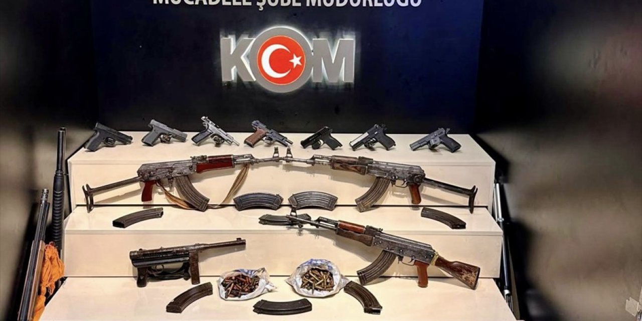 Van merkezli yasa dışı silah ticareti operasyonu: 34 gözaltı