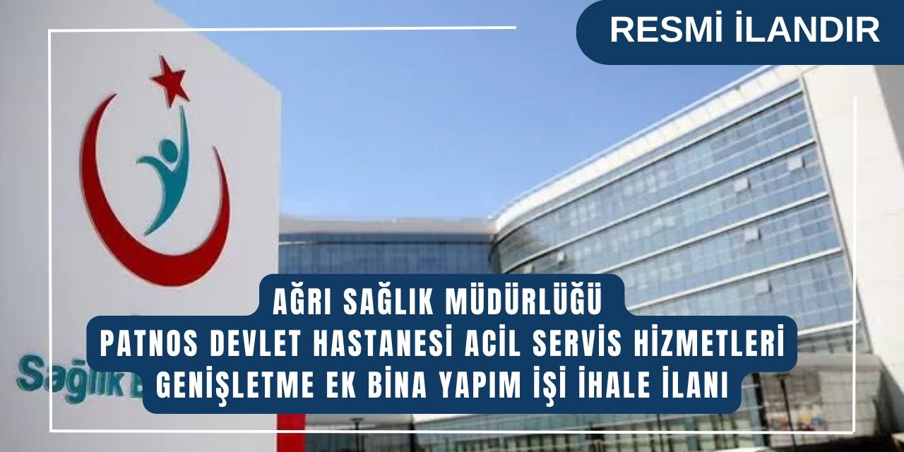 ACİL SERVİS HİZMETLERİ GENİŞLETME EK BİNA YAPIM İŞİ