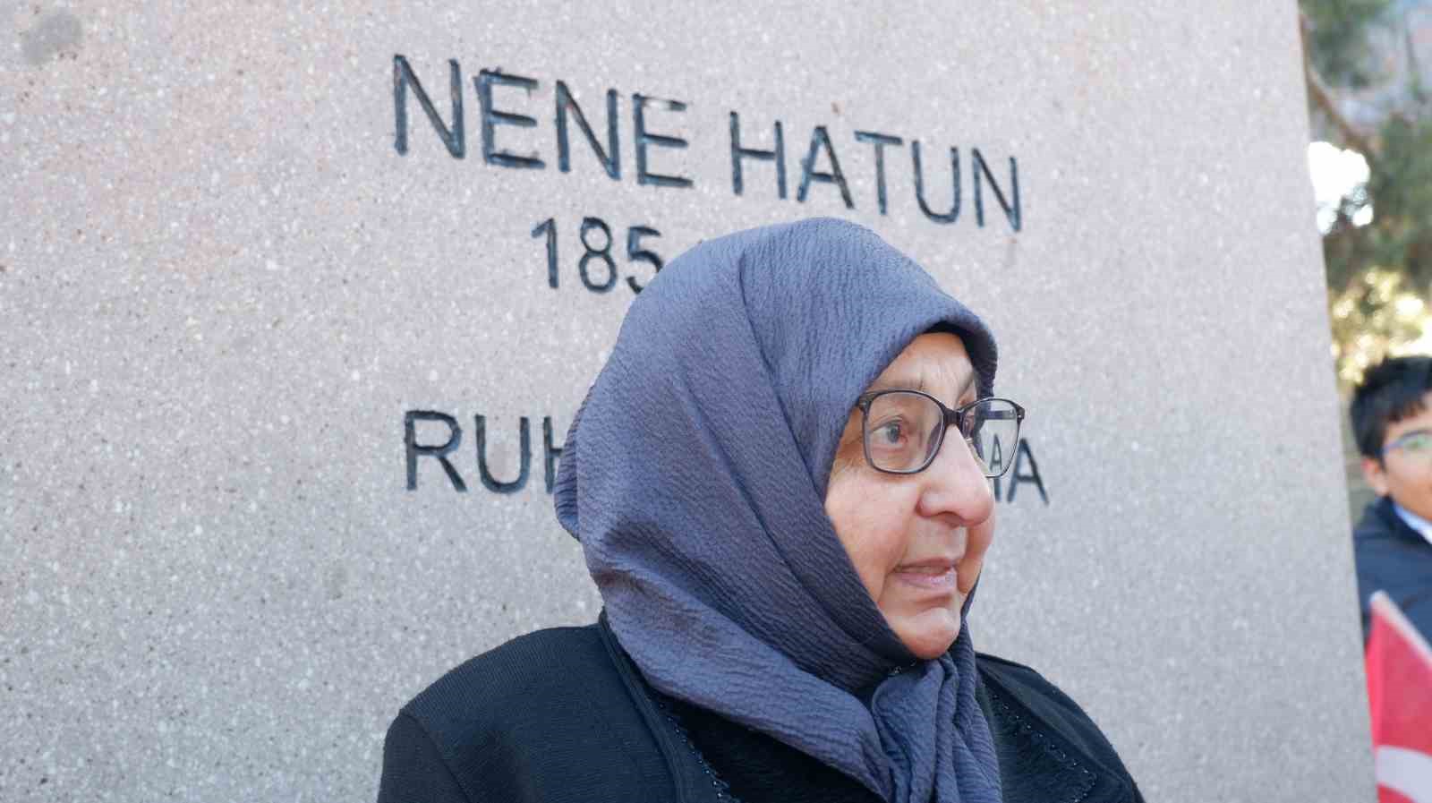 Erzurum'da Nene Hatun'un torunu: "Çocuğum annesiz büyür ama vatansız büyümez"