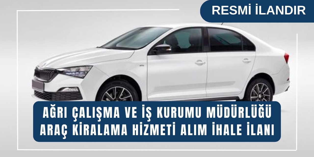 ARAÇ KİRALAMA HİZMETİ ALINACAKTIR