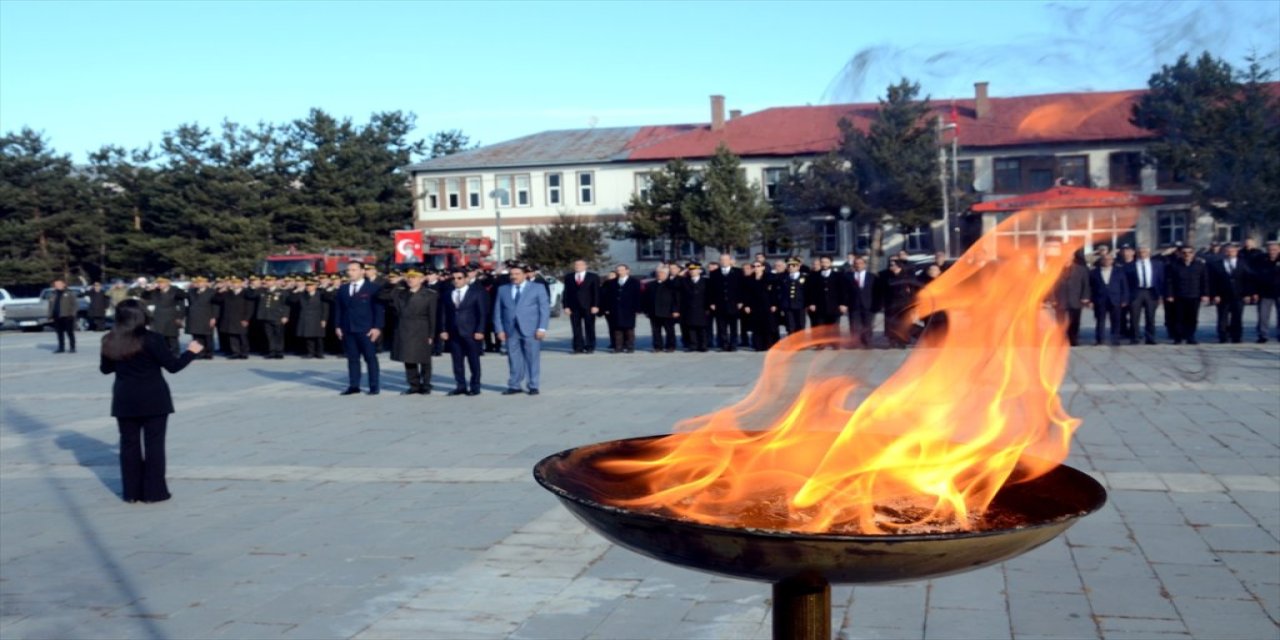 Ulu Önder Atatürk, Kars ve Erzurum'un ilçelerinde anıldı