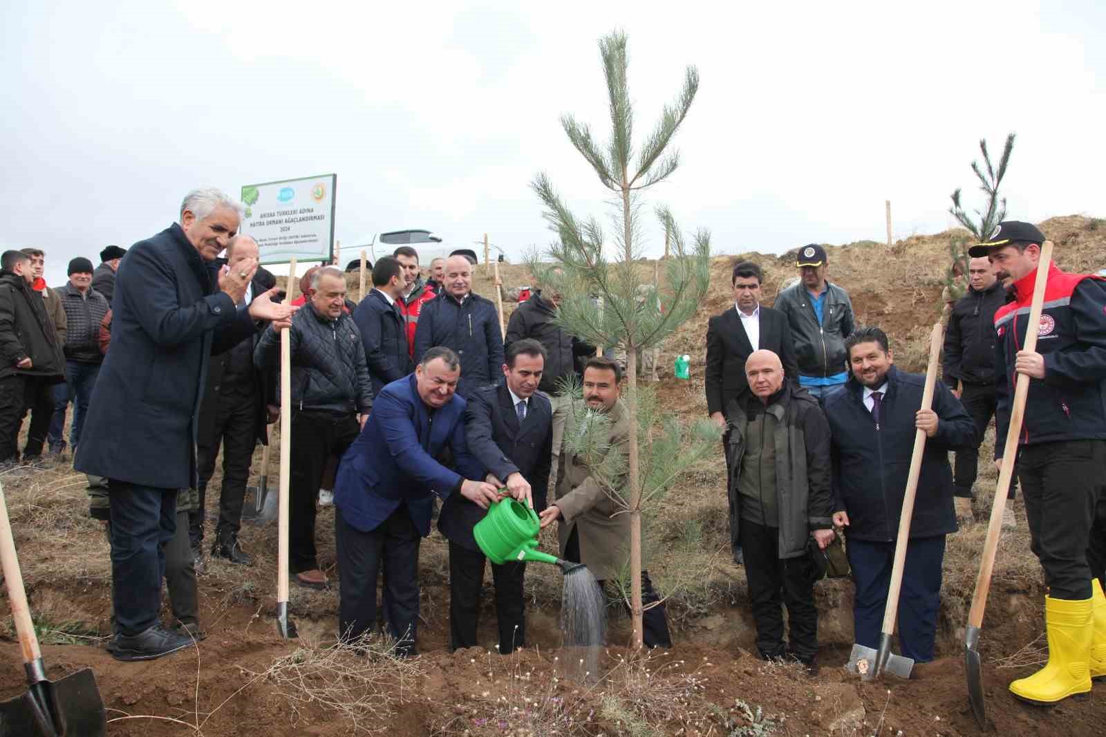 DATÜB’ten Bitlis’e ‘Hatıra Ormanı’