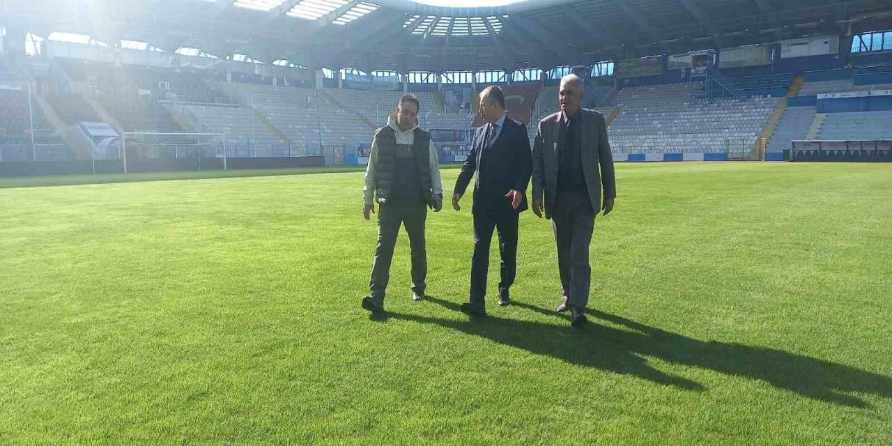 Erzurum Kazım Karabekir Stadı’nın Zemini Tam Not Aldı