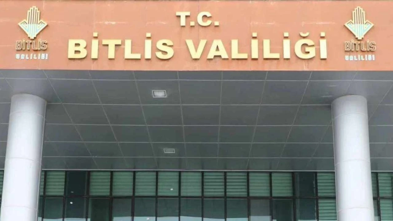 Bitlis'te toplantı ve yürüyüşler 2 gün süreyle yasaklandı