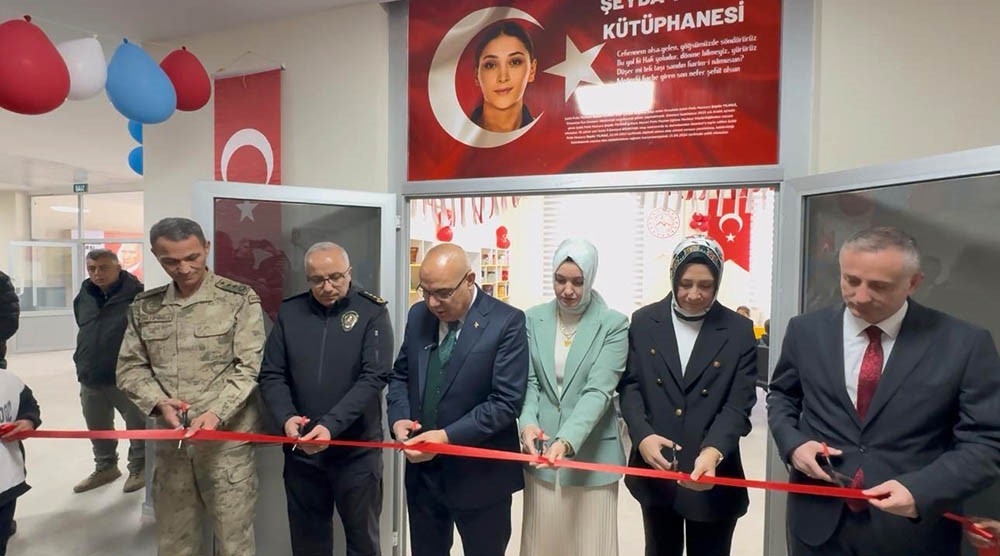 Şehit Polis Şeyda Yılmaz Kütüphanesi açıldı