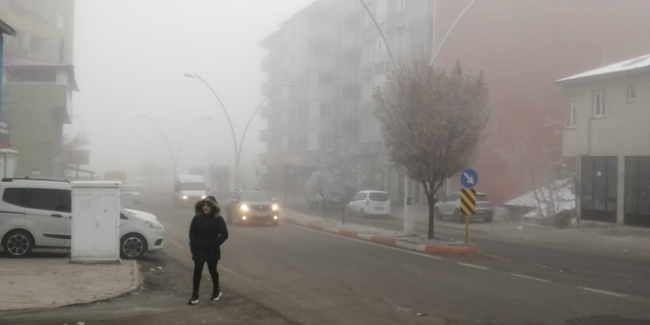 Ağrı’da Sisli ve Soğuk Sabahlar