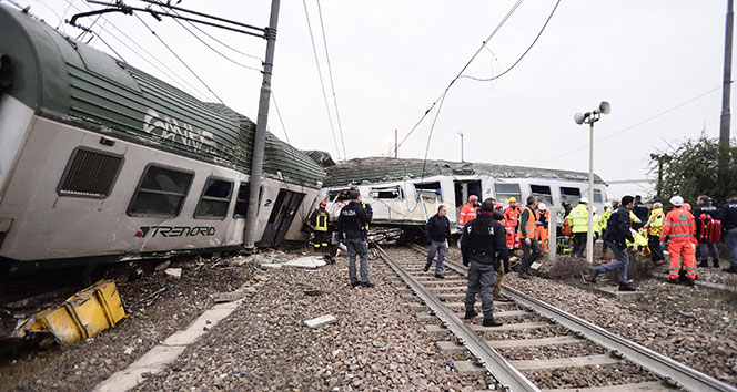 İgalya'da tren kazası: çok sayıda ölü var