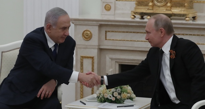 Putin ile Netanyahu bir arada