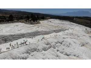 Pamukkale’de tüm zamanların rekoru kırıldı