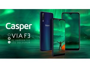 Casper’dan yeni telefon: Casper VIA F3