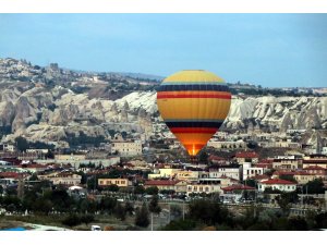 Kapadokya’da turist sayısı yüzde 13,5 arttı