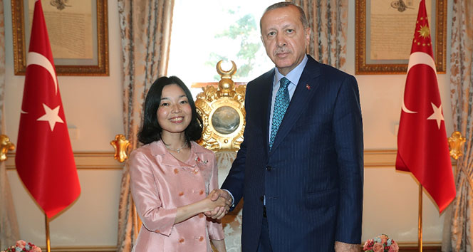 Japon prenses Türkiye'de