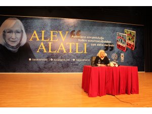 Ünlü yazar Alev Alatlı Başakşehir’e konuk oldu