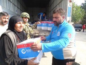 Şanlıurfa’dan sınır ötesine insani yardım