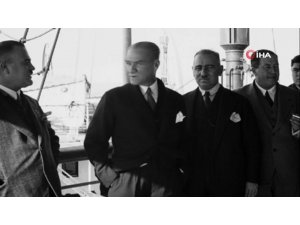 Bakan Ersoy, Atatürk’ün yayınlanmamış görüntüsünü “10 Kasım’’ mesajında paylaştı