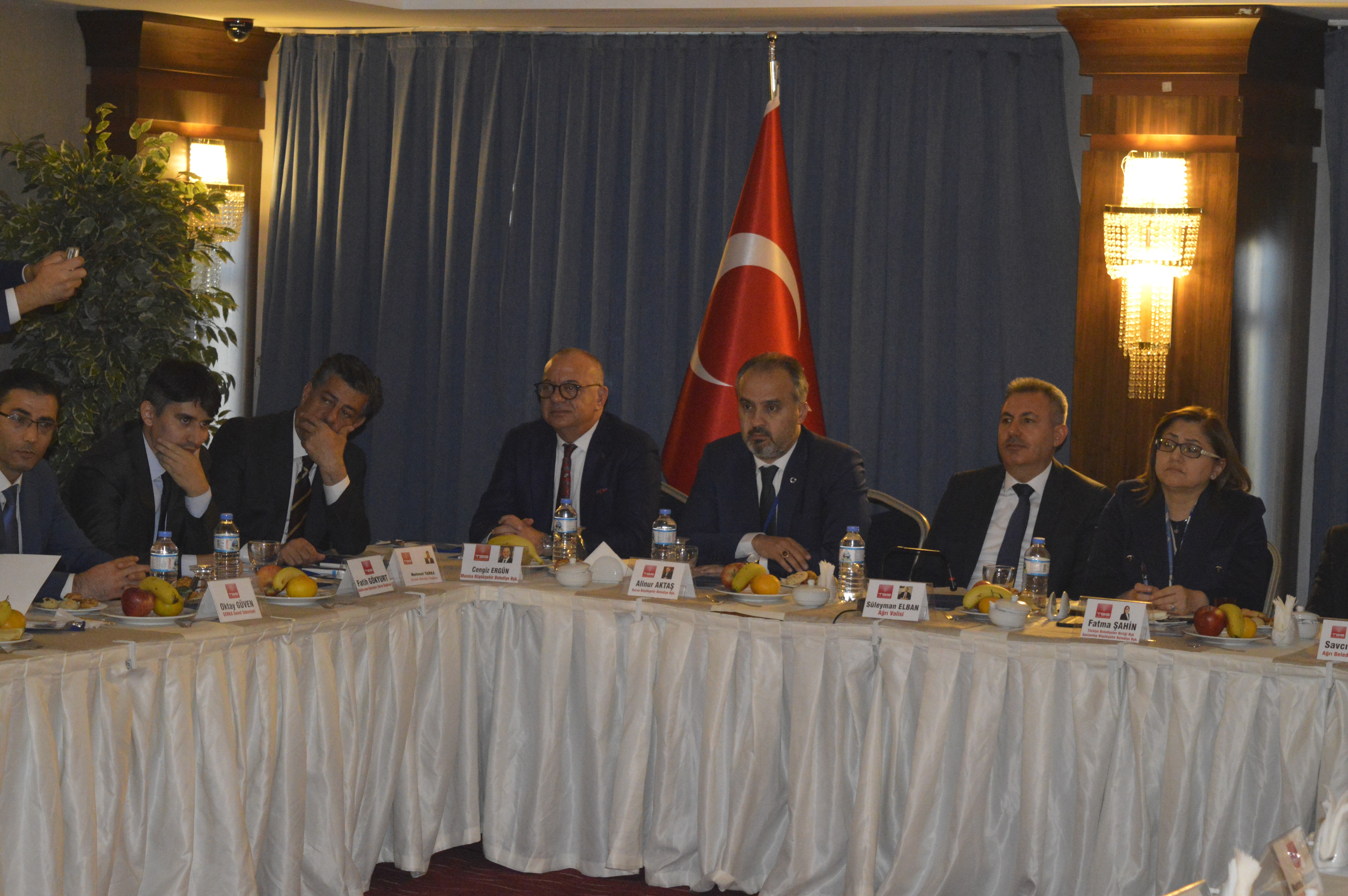 Türkiye Belediyeler Birliği (TBB) toplantısı Ağrı’da yapıldı
