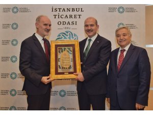 İçişleri Bakanı Süleyman Soylu İTO Meclisi’ne konuk oldu