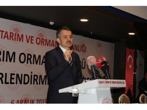 “2020 yılı bütçesinin 54,5’i tarımsal desteklere ayrıldı”