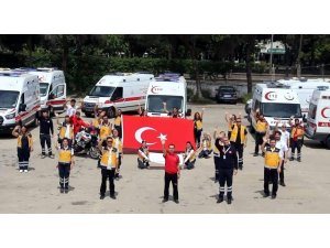 Aydın 112 personellerinden ‘Sarı Kahramanlar’ klibi